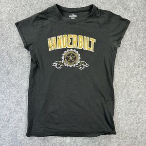 Vanderbilt Commodores Shirt Womens Large Black NCAA Football Graphic Tee
